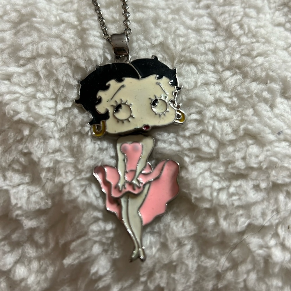 Betty Boop necklace